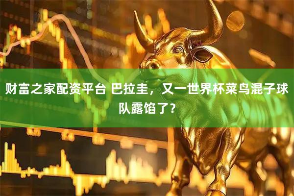 财富之家配资平台 巴拉圭，又一世界杯菜鸟混子球队露馅了？